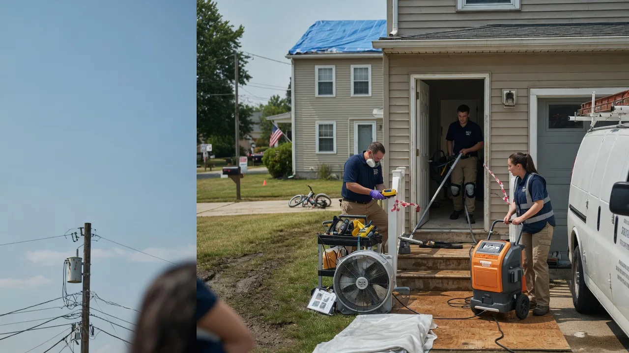 Water Damage Repair in Prairie City, IL near me